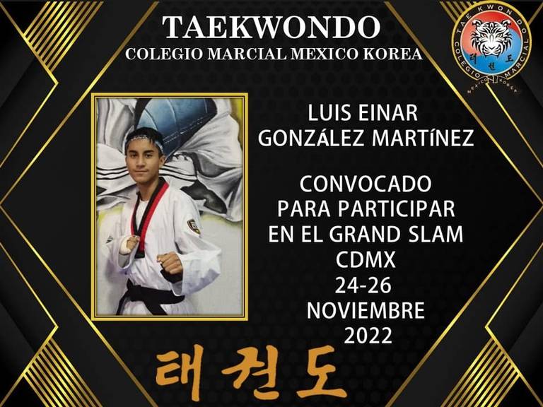 Gran 2022 para TKD Mexicano