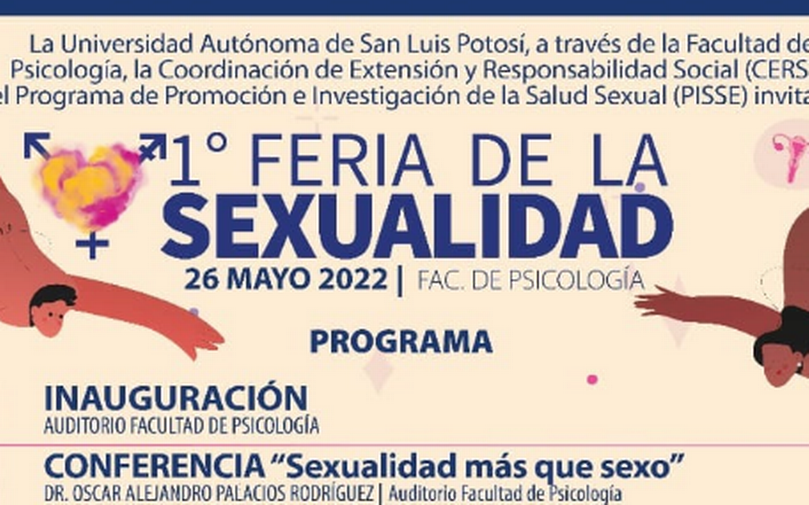 Psicología tendrá la Feria de la Sexualidad - El Sol de San Luis | Noticias  Locales, Policiacas, sobre México, San Luis Potosí y el Mundo